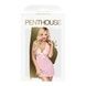 Сорочка с воротником халтером и стрингами Penthouse - Sweet&Spicy Rose S/MSO5294,3 - интернет-магазин интимных товаров Squitter