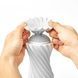 Мастурбатор Tenga Flex Silky White с изменяемой интенсивностью, можно скручиватьSO1645,12 - интернет-магазин интимных товаров Squitter