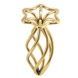 Металева анальна пробка LOCKINK SEVANDA Hollow Spiral Golden, M, золотиста, діаметр 3 см SX0883,9 - інтернет-магазин інтимних товарів Squitter