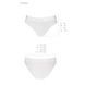 Трусики з прозорою вставкою Passion PS006 PANTIES S, white SO4237,5 - інтернет-магазин інтимних товарів Squitter