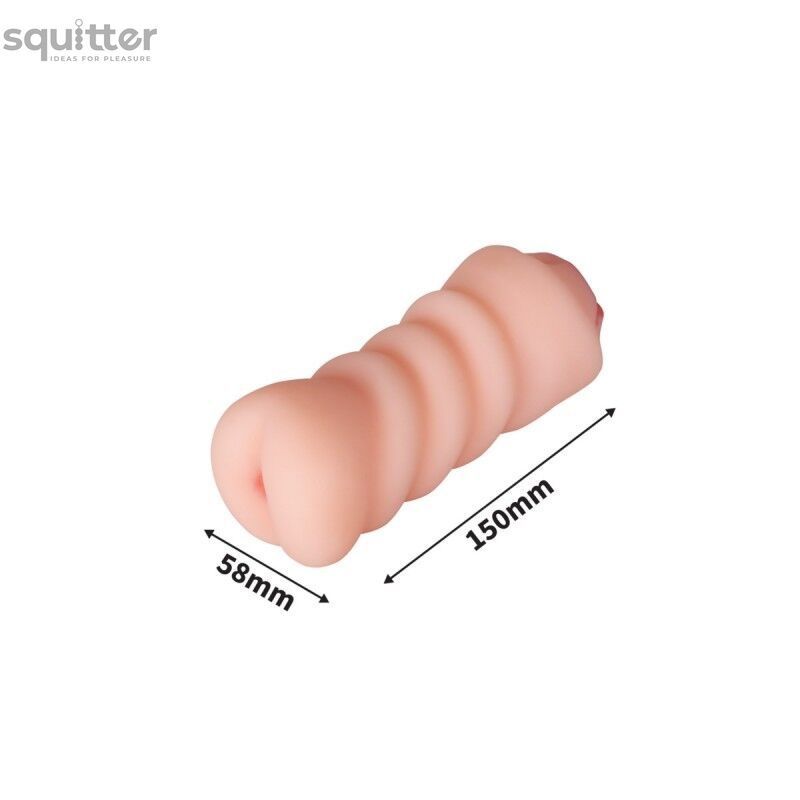 Двосторонній мастурбатор Pocket Anal Stroker Adriana Flesh, вагіна та попка SO7550 - онлайн-сексшоп Сквітер