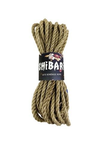 Джутовая веревка для Шибари Feral Feelings Shibari Rope, 8 м серая SO4006 - онлайн-сексшоп Сквитер