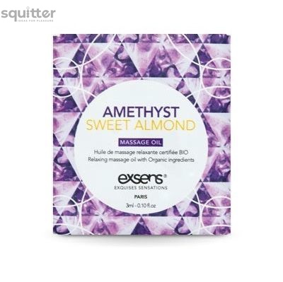 Пробник массажного масла EXSENS Amethyst Sweet Almond 3мл SO2383 фото