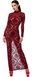 Сукня Noir Handmade F383 Kink Royal gown/long dress XL SX4156,1 - інтернет-магазин інтимних товарів Squitter