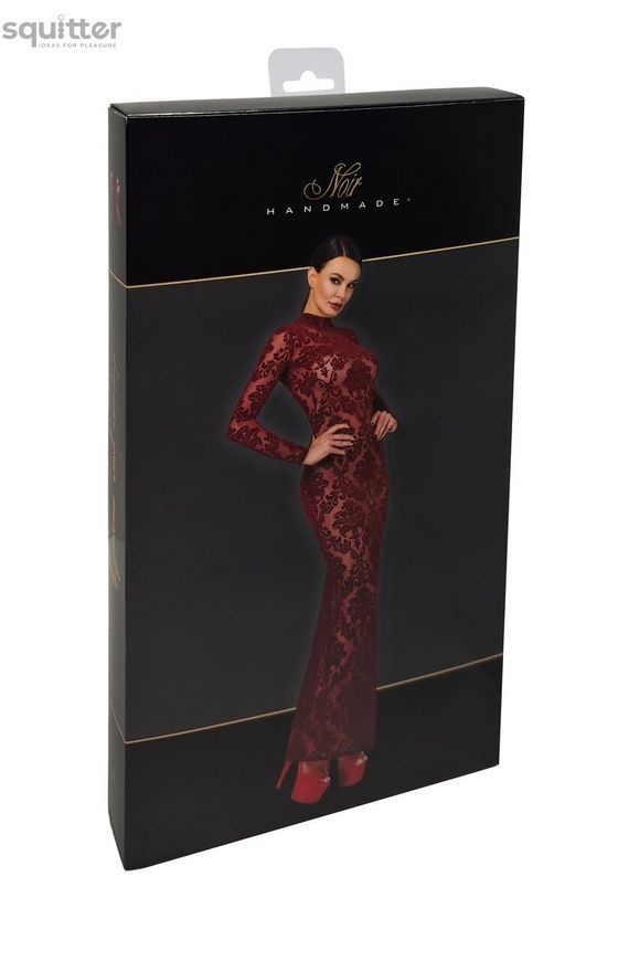 Сукня Noir Handmade F383 Kink Royal gown/long dress XL SX4156 - онлайн-сексшоп Сквітер