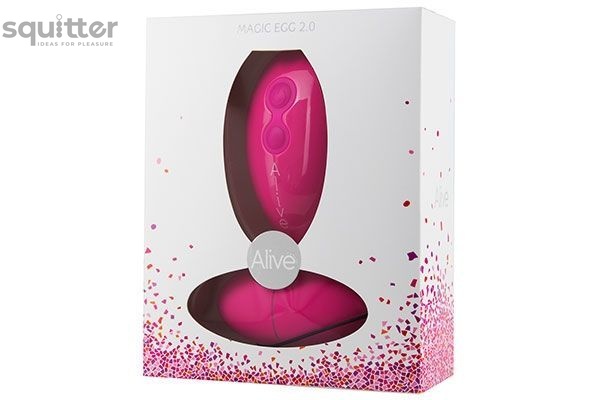 Віброяйце Alive Magic Egg 2.0 Pink із пультом ДУ AL40513 фото