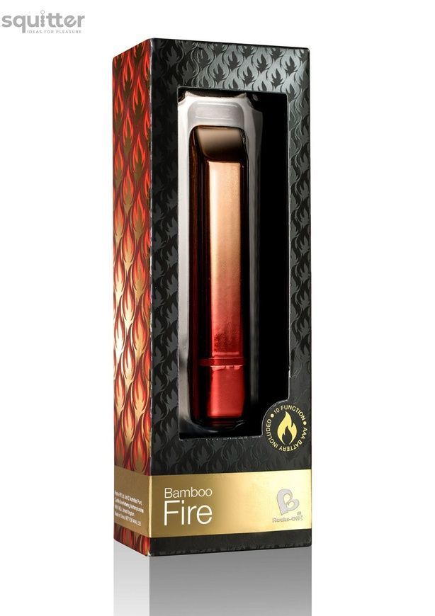 Вибратор Rocks Off Bamboo Fire SO2039 - онлайн-сексшоп Сквитер