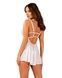 Пеньюар і трусики Obsessive Heavenlly babydoll & thong M/L SO8164,2 - інтернет-магазин інтимних товарів Squitter