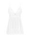 Пеньюар і трусики Obsessive Heavenlly babydoll & thong M/L SO8164,3 - інтернет-магазин інтимних товарів Squitter