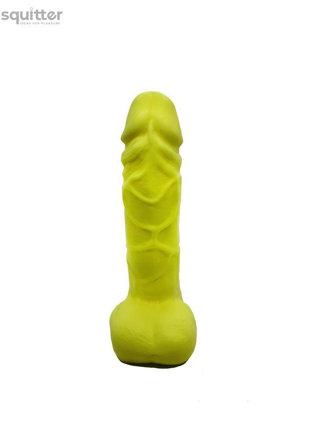 Мило у формі пеніса Чистий Кайф Yellow size M, крафтове мило-член, натуральне SO2643 - онлайн-сексшоп Сквітер