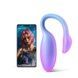 Смарт-віброяйце Magic Motion Flamingo Max Blue 2 в 1: віброяйце та тренажер Кегеля, 10 режимів SX3227,1 - інтернет-магазин інтимних товарів Squitter