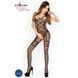 Распродажа!!! Бодистокинг Passion BS018 black, комбинезон, имитация чулок и поясаPBS018B,2 - интернет-магазин интимных товаров Squitter