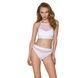 Трусики з прозорою вставкою Passion PS006 PANTIES XL, white SO4238,2 - інтернет-магазин інтимних товарів Squitter