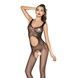 Бодістокінг Passion BS044 black, комбінезон з відкритим животиком PBS044B,1 - інтернет-магазин інтимних товарів Squitter
