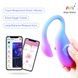 Смарт-віброяйце Magic Motion Flamingo Max Blue 2 в 1: віброяйце та тренажер Кегеля, 10 режимів SX3227,5 - інтернет-магазин інтимних товарів Squitter