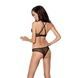 Эротический комплект AZALIA SET black L/XL PassionSO4137,2 - интернет-магазин интимных товаров Squitter