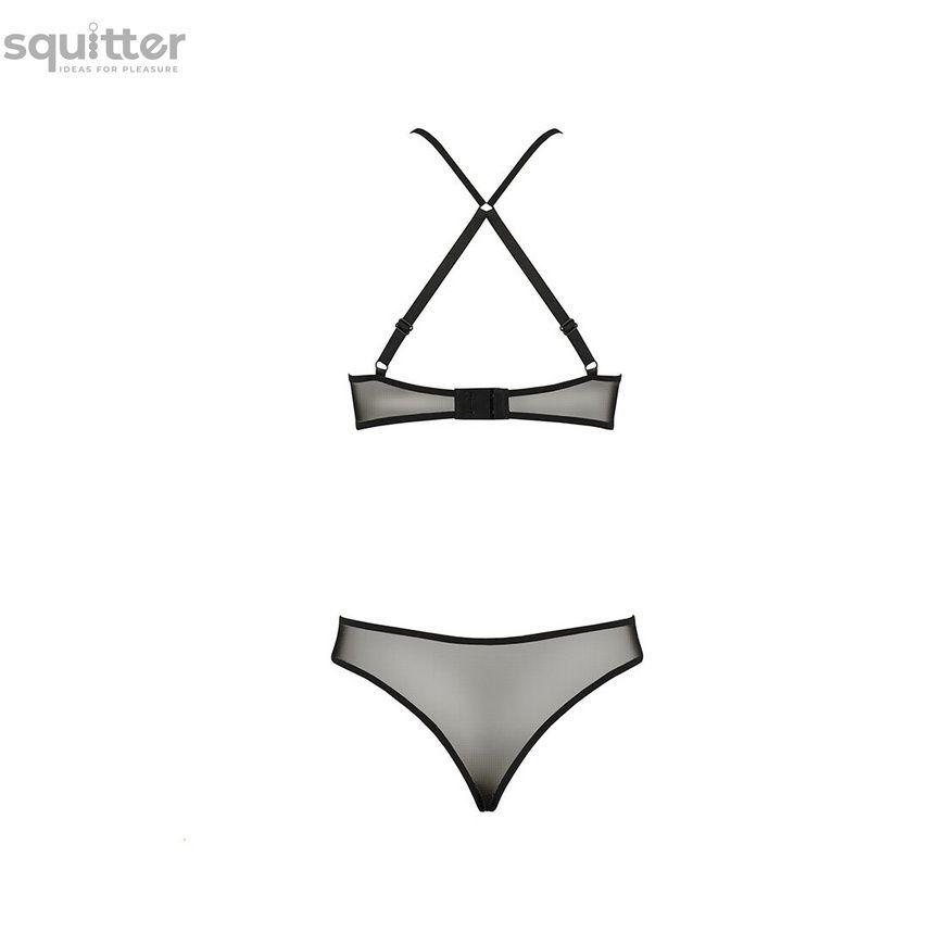 Эротический комплект AZALIA SET black L/XL Passion SO4137 - онлайн-сексшоп Сквитер