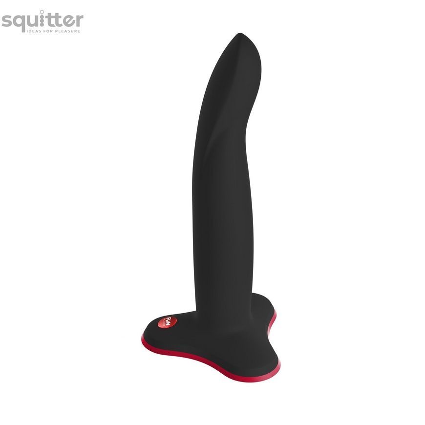 Фалоімітатор Fun Factory LIMBA FLEX M Black, гнучкий, з ефектом пам&rsquo;яті, підходить для точки G SX3288 - онлайн-сексшоп Сквітер