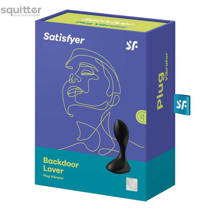 Анальная вибропробка Satisfyer Backdoor Lover Black SO5440 фото