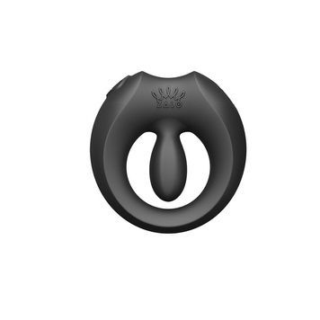 Ерекційне смарт-віброкільце Zalo Apis Obsidian Black, до 4 годин роботи, зарядний кейс SX2691 - онлайн-сексшоп Сквітер