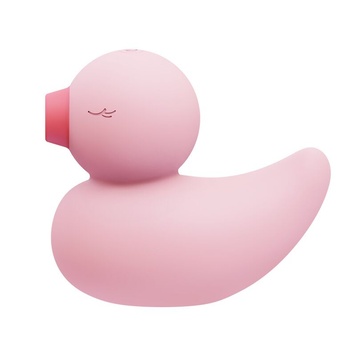 Вакуумный вибратор-уточка CuteVibe Ducky Pink SO6553 фото