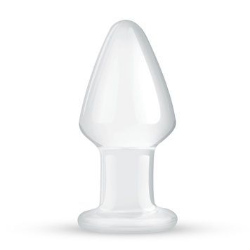 Стеклянная анальная пробка Gildo Glass Buttplug No. 25 SO4416 - онлайн-сексшоп Сквитер