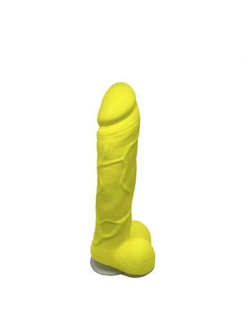 Мило у формі пеніса Чистий Кайф Yellow size L, крафтове мило-член, натуральне SO2644 - онлайн-сексшоп Сквітер