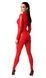 Комбінезон Noir Handmade F353 Red powerwetlook overall - S SX2010,2 - інтернет-магазин інтимних товарів Squitter