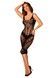 Полупрозрачное платье миди Obsessive D609 dress S/M/L, blackSO7703,5 - интернет-магазин интимных товаров Squitter