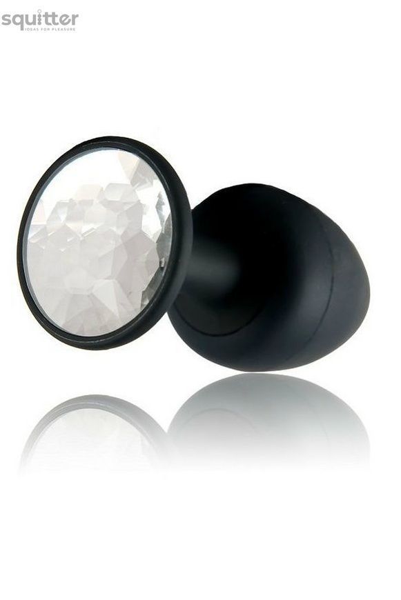 Анальна пробка Dorcel Geisha Plug Diamond L з кулькою всередині, створює вібрації, макс. діаметр 4см MD1304 - онлайн-сексшоп Сквітер