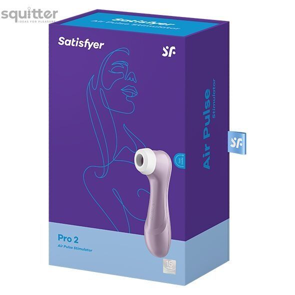 Вакуумный клиторальный стимулятор Satisfyer Pro 2 Violet SO6730 - онлайн-сексшоп Сквитер
