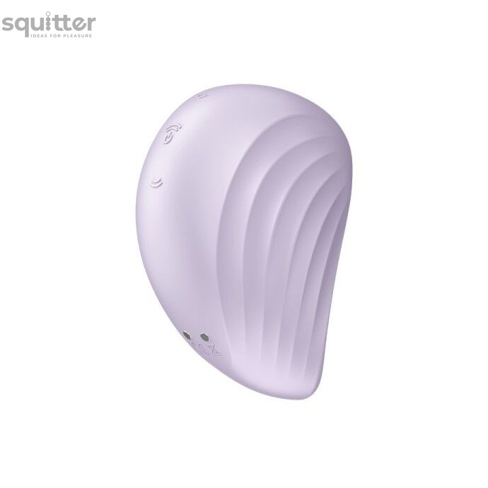 Вакуумний кліторальний стимулятор із вібрацією Satisfyer Pearl Diver Violet SO6078 фото