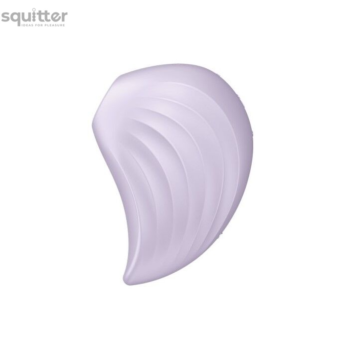 Вакуумний кліторальний стимулятор із вібрацією Satisfyer Pearl Diver Violet SO6078 фото