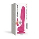 Реалістичний фалоімітатор Strap-On-Me Sliding Skin Realistic Dildo Fuchsia - L, ефект рухливої шкіри SO6257 фото 7