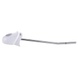 Уретральний зонд LOCKINK SEVANDA Vibrating & E-stim Metal Urethral Sounding - White SX0885 фото 3