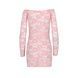 Прозора сорочка з довгим рукавом Passion YOLANDA CHEMISE XXL/XXXL, pink, трусики EL14309,4 - інтернет-магазин інтимних товарів Squitter