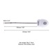 Уретральний зонд LOCKINK SEVANDA Vibrating & E-stim Metal Urethral Sounding - White SX0885 фото 10