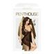Бэби-долл с ажурным браллетом и высоким разрезом Penthouse - Sweet Beast Black L/XLSO5295,3 - интернет-магазин интимных товаров Squitter