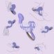 Смарт-вібратор Magic Motion Ponder Purple, подвійна стимуляція, віброяйце+язичок для клітора SX3228,9 - інтернет-магазин інтимних товарів Squitter