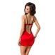 Распродажа! Сорочка приталенная с чашечками BRIDA CHEMISE red XXL/XXXL - Passion Exclusive, трусикиPS22712,2 - интернет-магазин интимных товаров Squitter