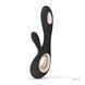 Вибратор-кролик LELO Soraya Wave Black, манящие движения стволаSO8112,1 - интернет-магазин интимных товаров Squitter
