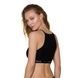 Спортивный топ с прозрачной вставкой Passion PS006 TOP black, size LSO4239,2 - интернет-магазин интимных товаров Squitter