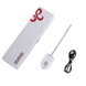 Уретральний зонд LOCKINK SEVANDA Vibrating & E-stim Metal Urethral Sounding - White SX0885 фото 8