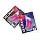 Презервативи Holographic Recare Ice Cream Big Dotted Condoms 3 шт, з пухирцями, аромат: морозиво SX3332,3 - інтернет-магазин інтимних товарів Squitter