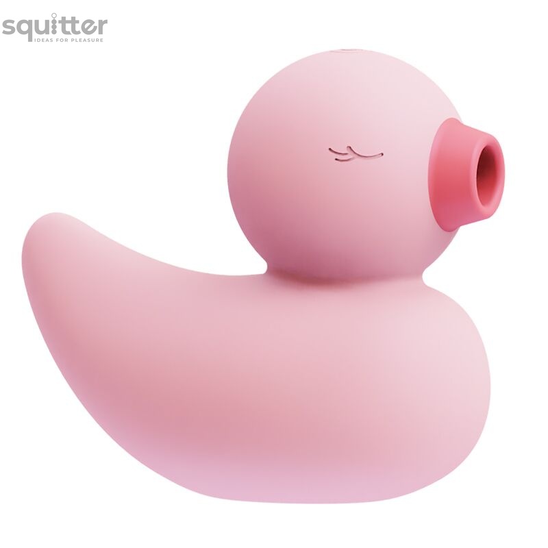 Вакуумний вібратор-качечка CuteVibe Ducky Pink SO6553 фото