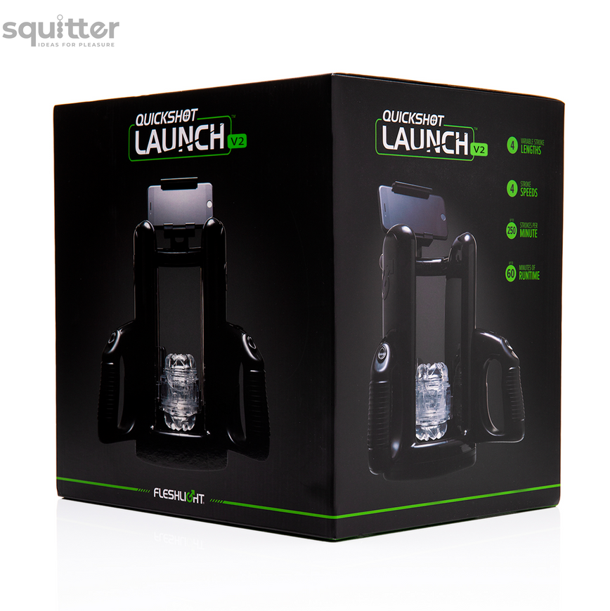 Автоматична секс-машина для чоловіків Fleshlight Quickshot Launch V2, оновлена ​​модель SX0802 - онлайн-сексшоп Сквітер