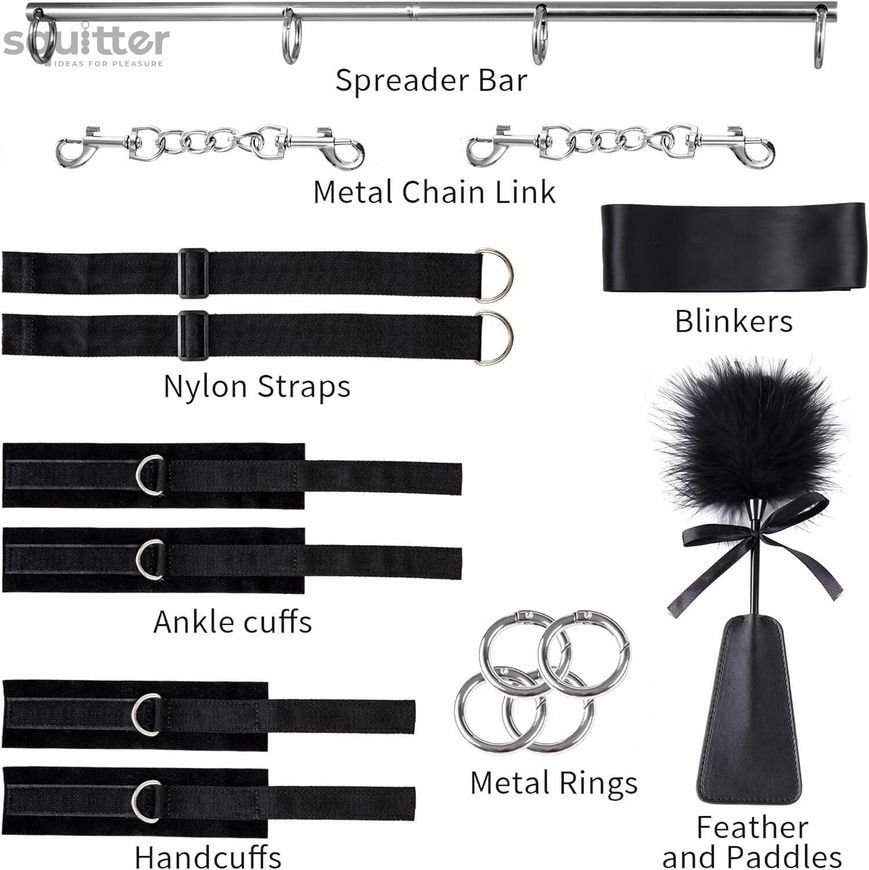 БДСМ-набір LOCKINK YEAHWOW Door Swing & Leg Spreader Bondage set SX2847 - онлайн-сексшоп Сквітер