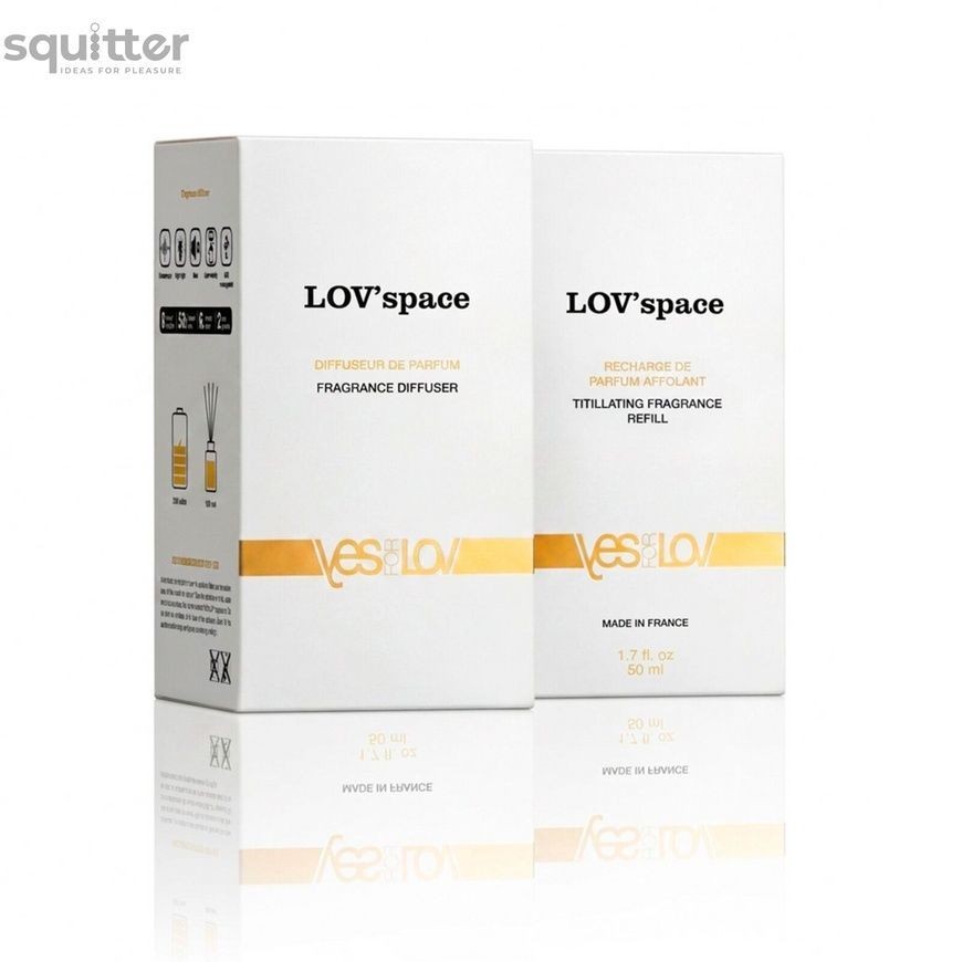Ароматичний дифузор YESforLOV LOV'space + рефіл Titillating Fragrance Refill, пряний аромат SX4532 - онлайн-сексшоп Сквітер