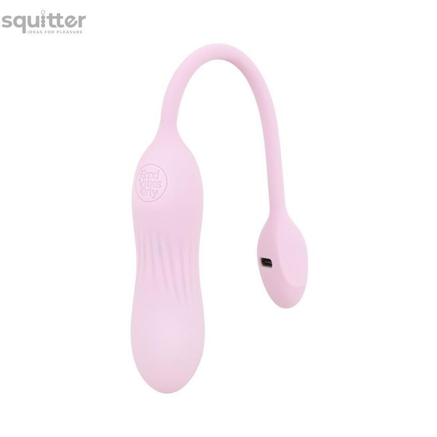 Віброяйце Good Vibes Only - SIVA Bullet Vibrator Soft Silicone - Pink SX3077 - онлайн-сексшоп Сквітер