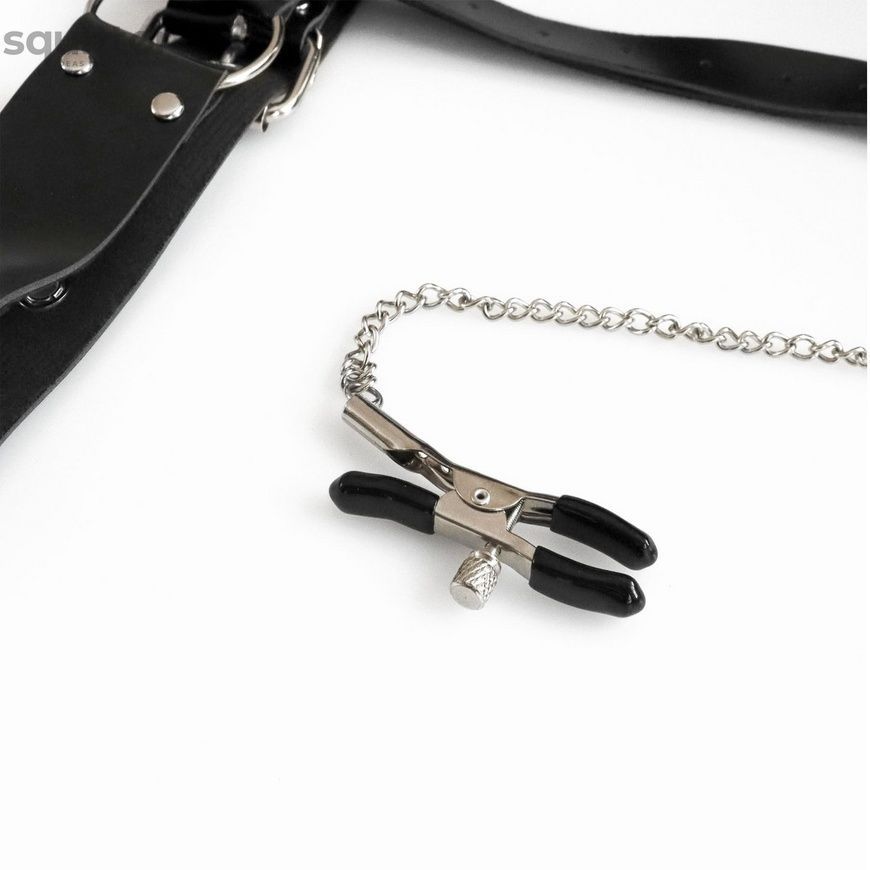 Бондажний набір з металевим анальним гаком Art of Sex Beatrice Bondage set with anal hook №&thinsp;3 SO8508 - онлайн-сексшоп Сквітер